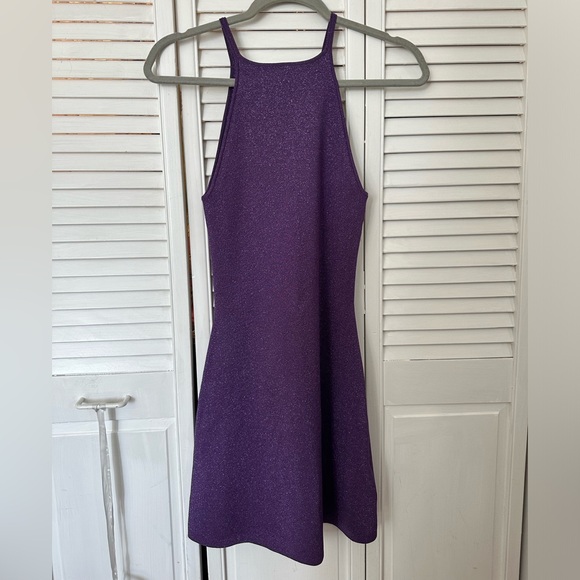 Maje purple halter dress - Picture 2 of 3